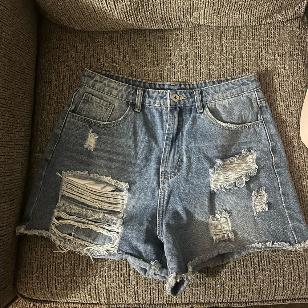 Denim Mom Shorts